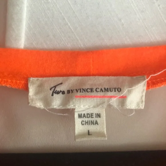 Sheer Orange Top - Picture 3 of 7